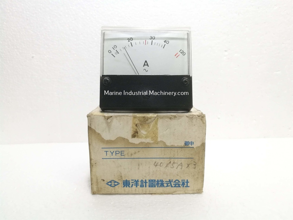 Gomi Electric GI-8 Ammeter(0-120A)