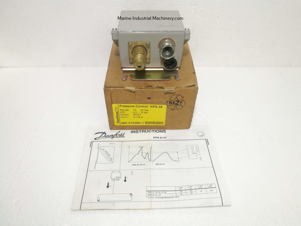 Danfoss KPS 39 060-310266 Pressure Control