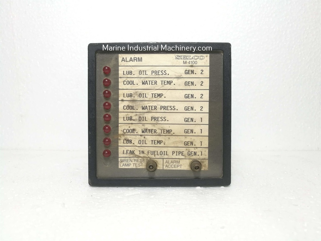 Selco M4100-22 Alarm Indicator Panel