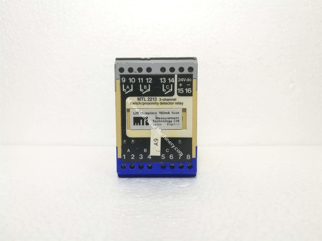MTL 2213 3-Channel Switch/Proximity Detector Relay