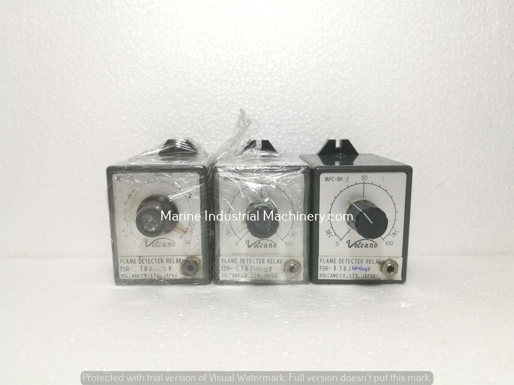 Volcano FDR-1 TBJ Flame Detector Relay