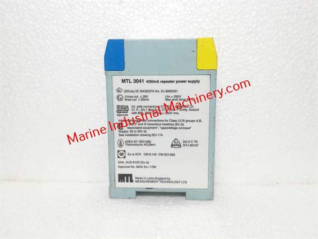 Measurement Technology Ltd MTL 3041 Repeater Power Supply
