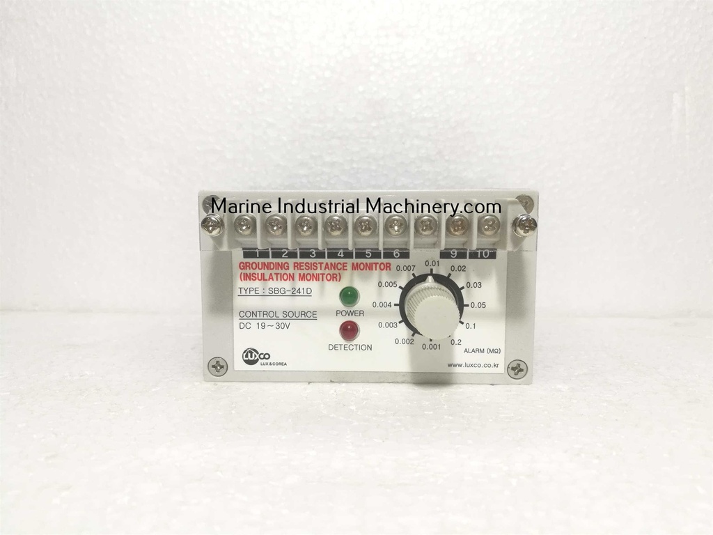 Luxco SBG-241D Grounding Resistance Monitor