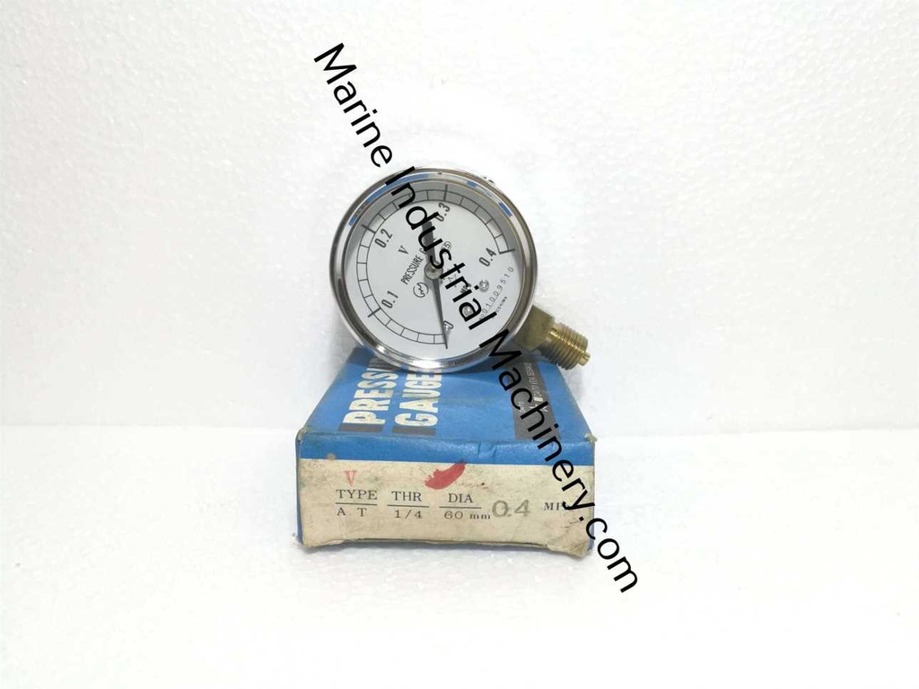 Daito Keiki AT 1/4 60 Pressure Gauge (0-0.4MPa)