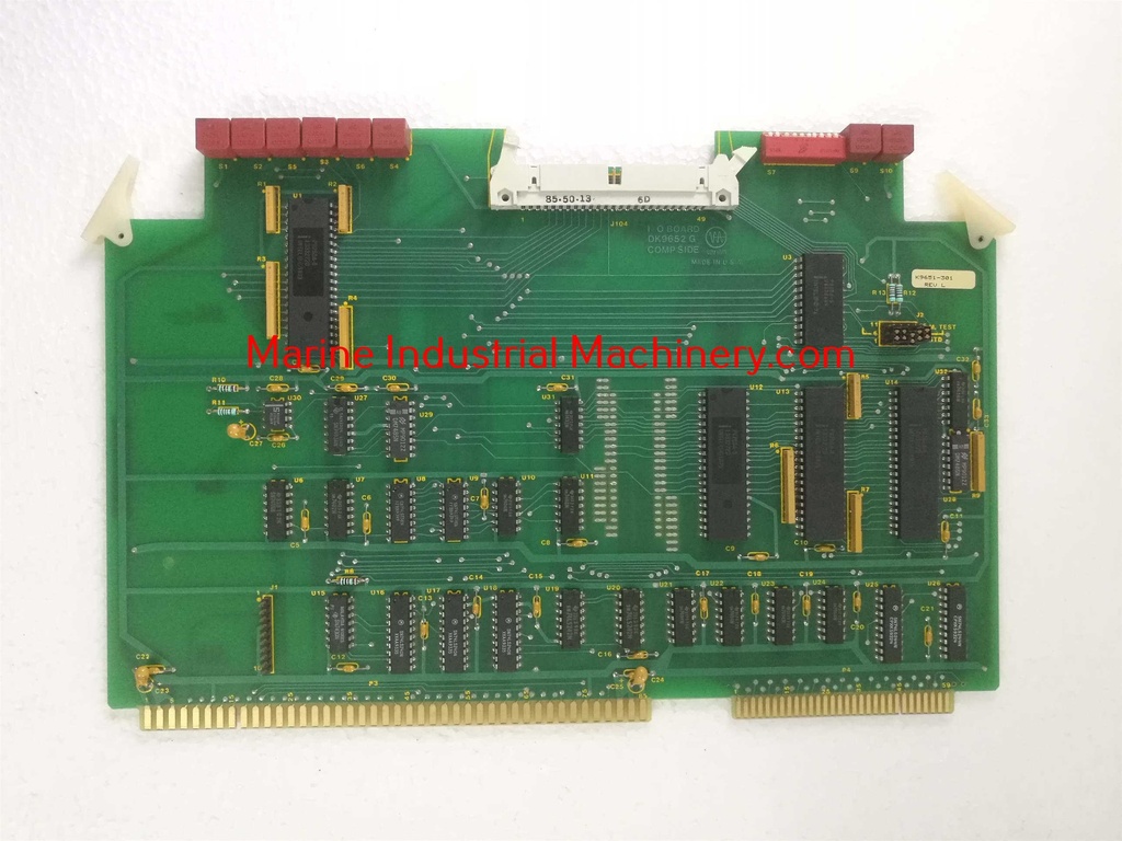 Varian K9651-301 I/O Board-Leak Detector