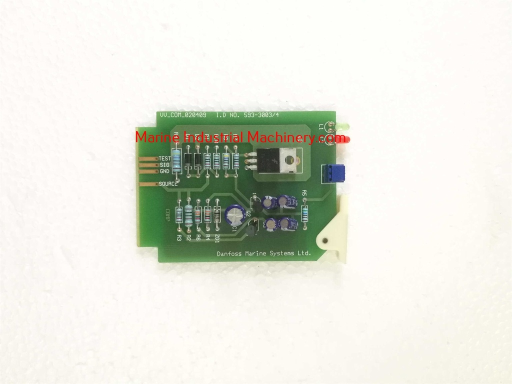 Danfoss Marine VV_COM_020409 Control Card PCB